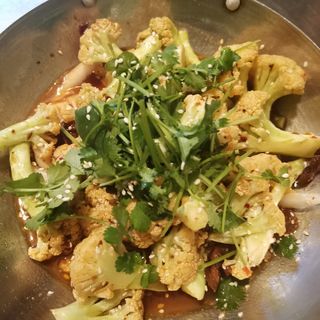 93. Scodella su fuoco con cavolfiore干锅花菜