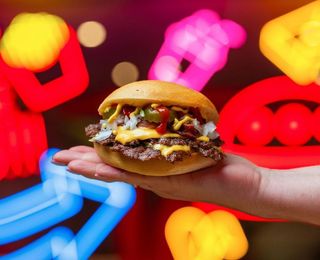 BACON CHEESE BURGER DOBLE SIN GLUTEN (D)