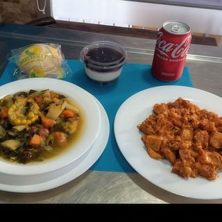 Menú diario diferente