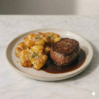 Filetto bruno e patate