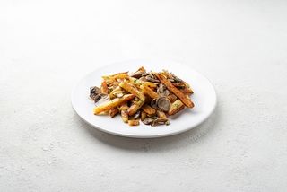 Картопля смажена з печерицями