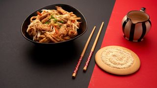 ატრია ქათმით ჯეკის სოუსით