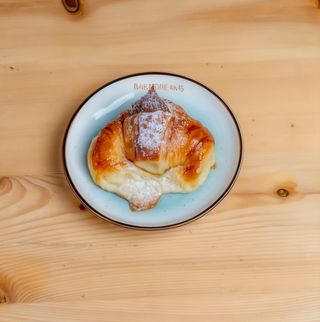 Medialuna de dulce de leche