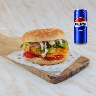 G - Burger Monako + Pepsi 0.33l