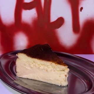 Tarta de queso con gorgonzola