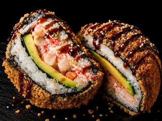 Sushi Burger Crevete