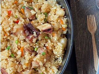 Смажений рис з морепродуктами (300g)