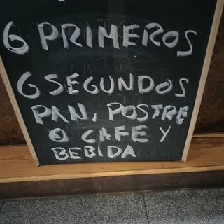 Menú Del Día