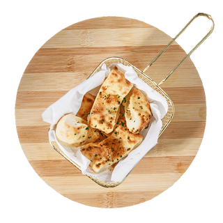 Pita pe vatra cu usturoi