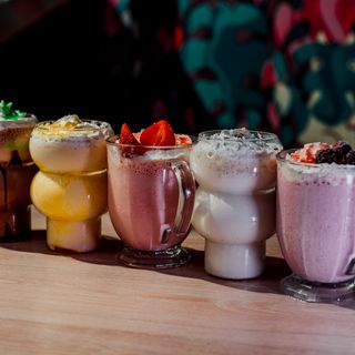 Банан-Клубника