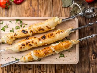 ხაჭაპური შამფურზე