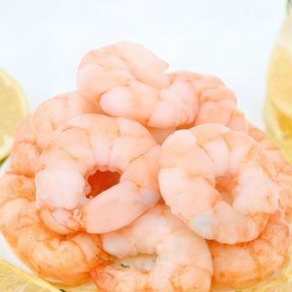 Revuelto De Bacon Con Gambas Y Cebolla