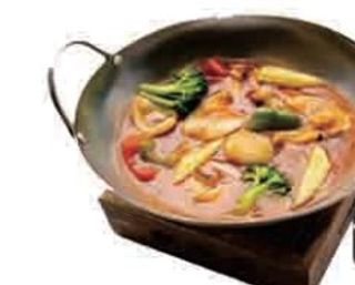 126. Sartén De Calamares Y Verduras Mixtas