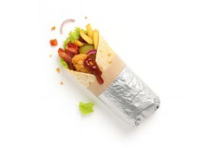 BBQ fully filled wrap