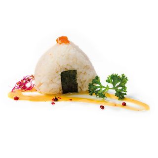 68. Spicy sake onighiri