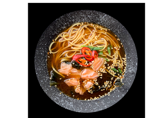 Мисо суп з лососем