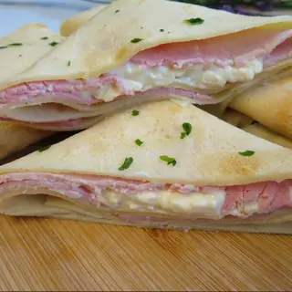 Crêpe dinde fumé