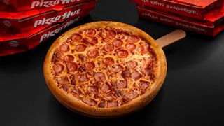 27 სმ პეპერონი/ლორის მოყვარულებილები