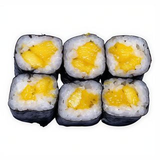 hosomaki mango (6 pzs.)