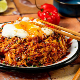 Combo Riso Kimchi Verdure + Dumpling + Bibita