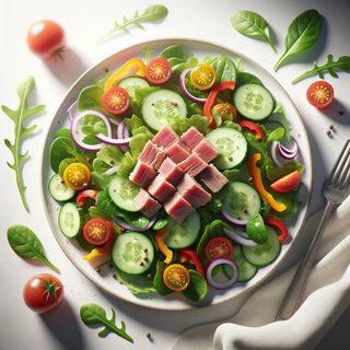 Sałatka z tuńczykiem