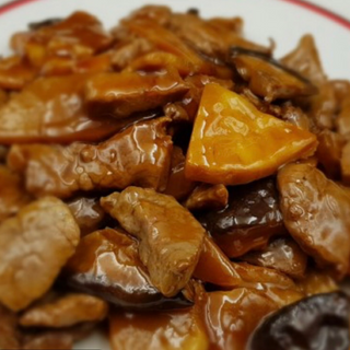 Ternera Con Bambú Y Setas