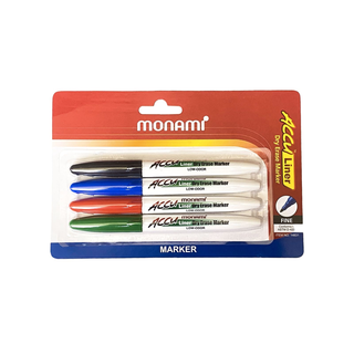 Pack De 4 Marqueurs Effaçables Monami