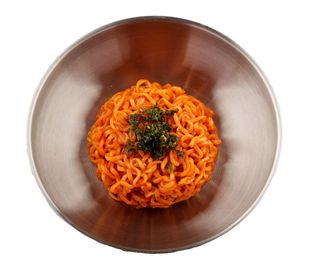 Острая лапша с морепродуктами