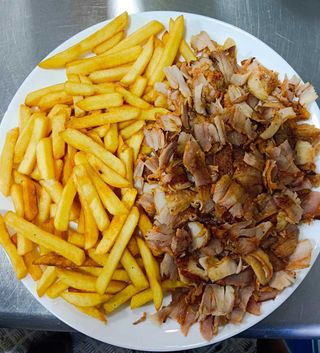 Menú Plato De Kebab