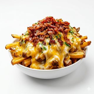 Patatas Con Queso Y Bacon