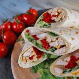 Тортилья с курицей