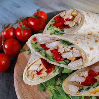 Тортилья с курицей