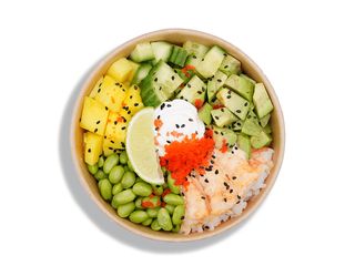 Poke Boul z krewetkami