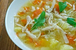 Canja Caldo de Galinha