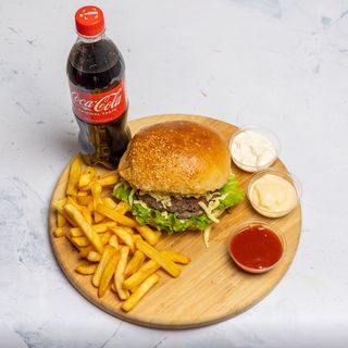 29. Hamburger i Coca-Cola