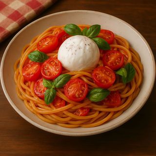 Spaghetti Alla Caprese