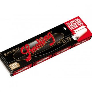 Luxury King Size White Smoking Papers with Filters