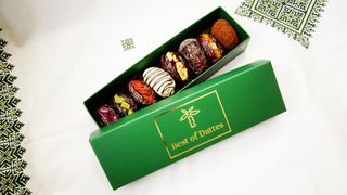 Box 250gr De Dattes Fourrées Et Enrobées