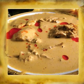 Sacivi (chicken with walnut sauce)
