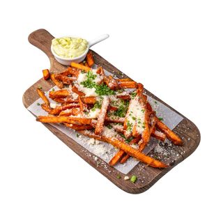 Frytki z Batatów z parmezanem