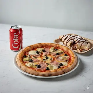 Combo Pizza Classica + Dolce + Bibita Lattina
