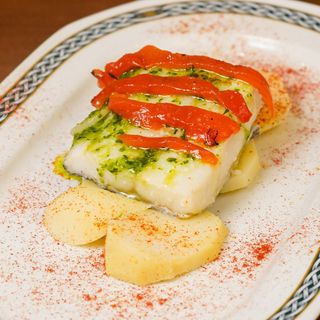 Bacalao Confitado Con Patatas Panaderas