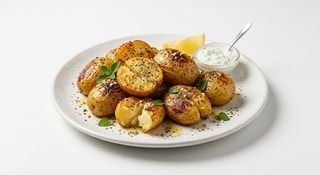 Patatas Griegas Con Orégano