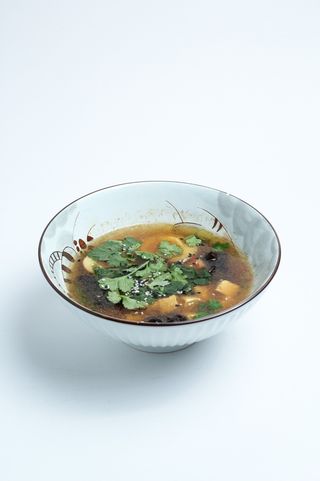 Острый суп с тофу 