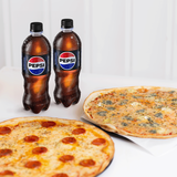 2 Pizzas + 2 Bebidas