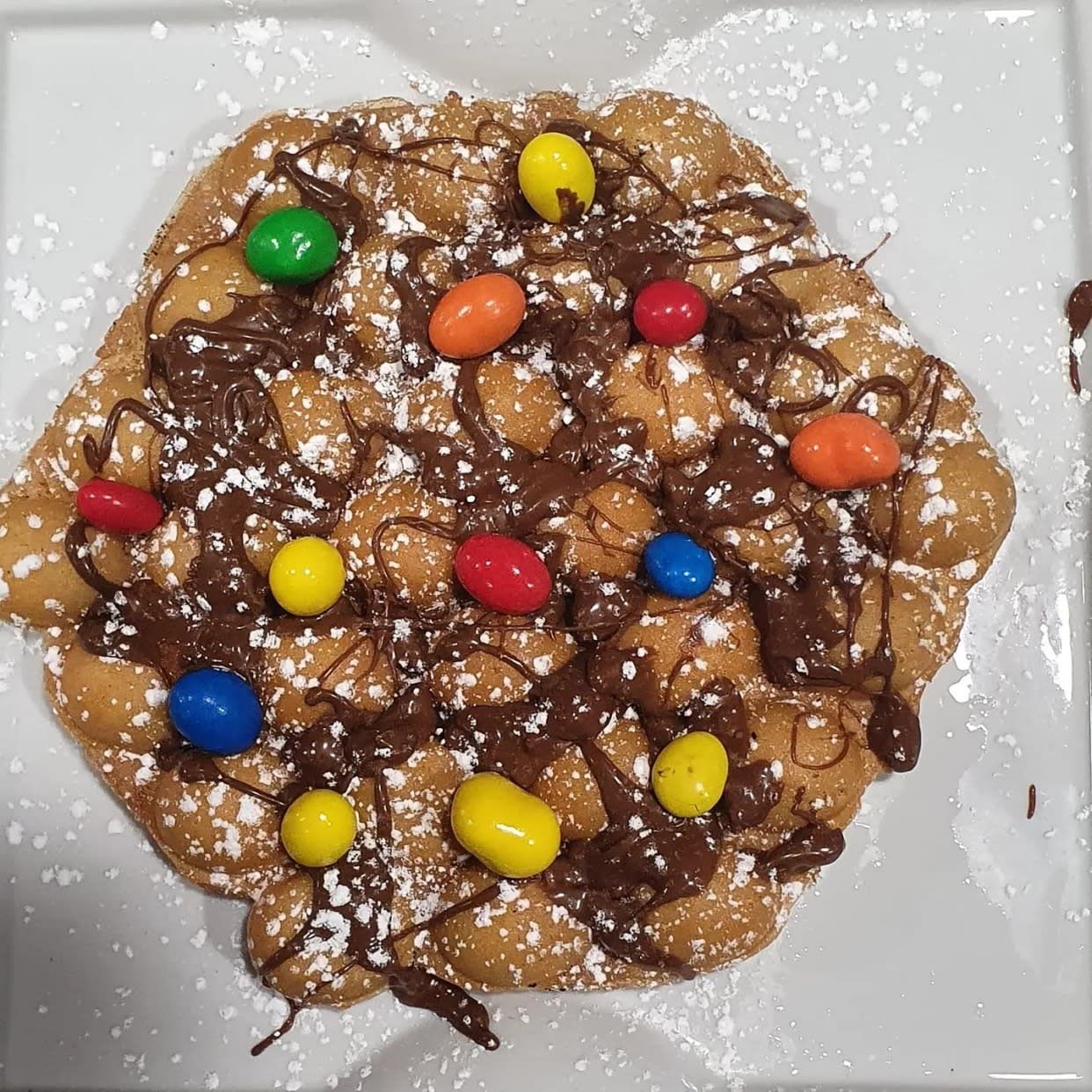 Gofre Con Nutella