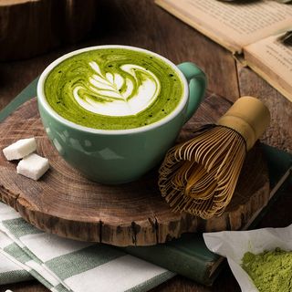 Te matcha latte coco