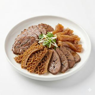 Lou mei de ternera mixto (牛类拼盘)