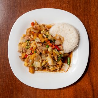 Wieprzowina z ananasem