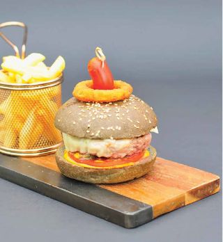 Black Angus burger  350 gr